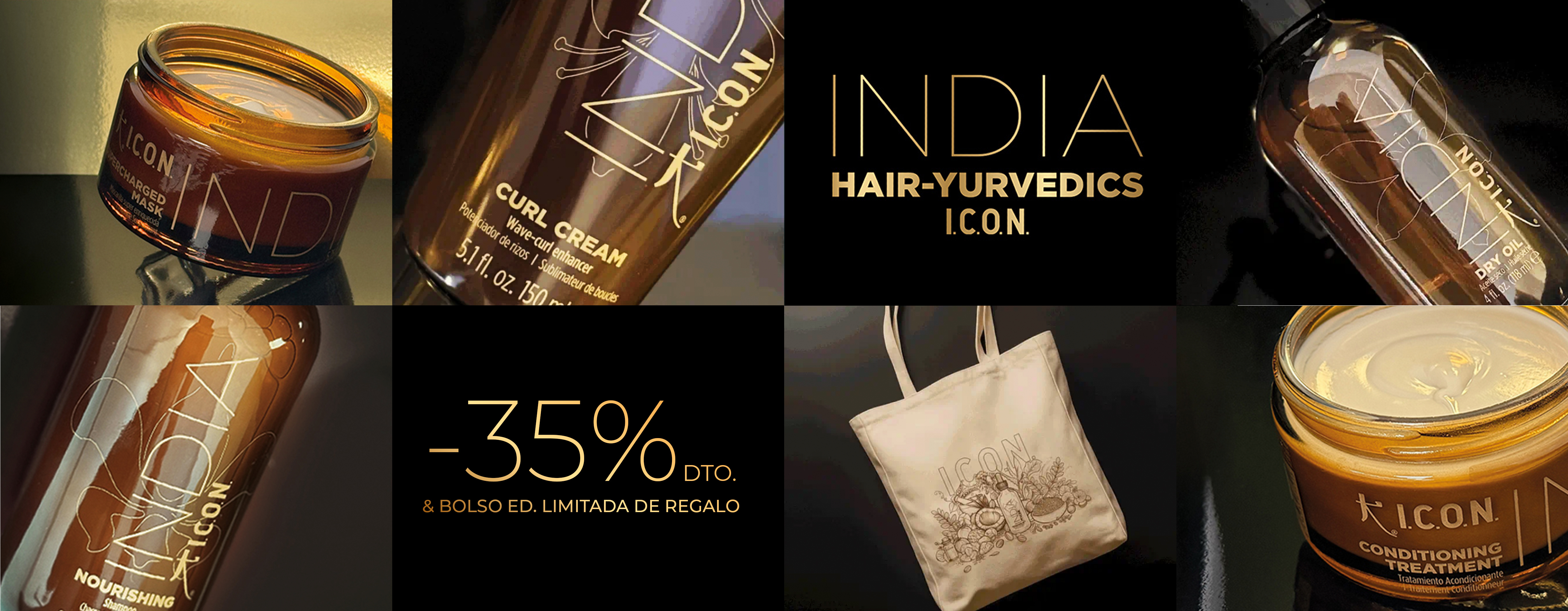 ICON India  -35% & bolso de regalo