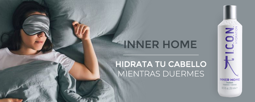 Hidrata el cabello mientras duermes con Inner Home de ICON